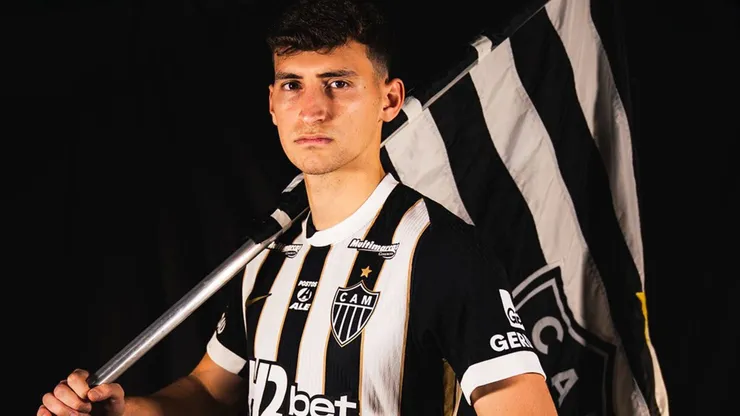 Tomáz Pérez, novo jogador do Atlético-MG. foto: Divulgação/Atlético
