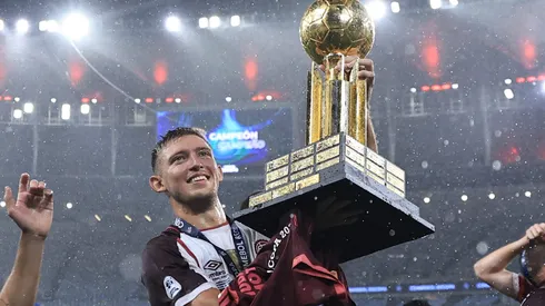 Alvo do Fluminense, Castillo foi herói do Lanús na Recopa contra o Flamengo. Foto: Buda Mendes/Getty Images
