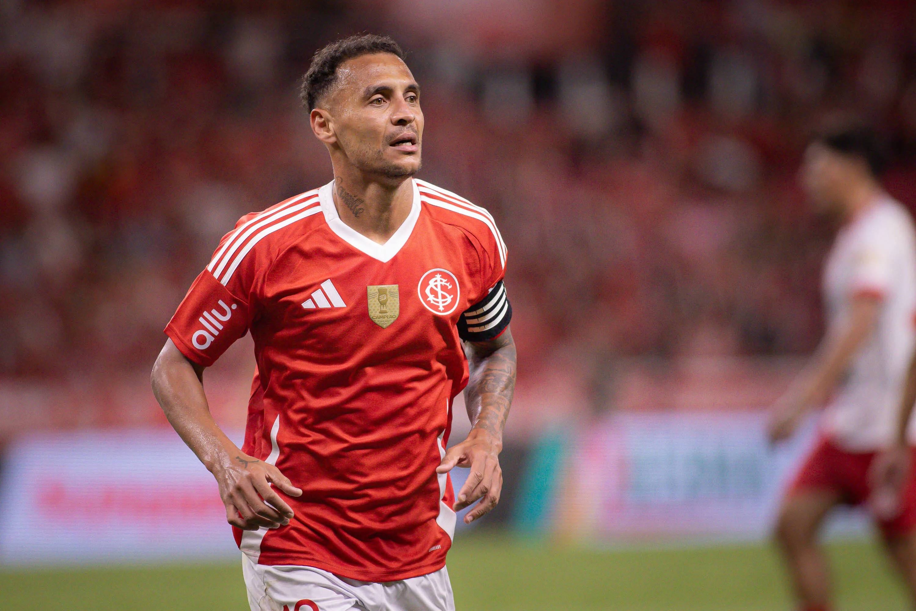 Alan Patrick jogador do Internacional durante partida no estadio Beira-Rio pelo campeonato Gaucho 2026. Foto: Maxi Franzoi/AGIF