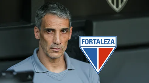 Juan Vojvoda técnico do Santos durante partida contra o Atlético-MG no estádio Arena MRV pelo campeonato Brasileiro A 2025. Foto: Gilson Lobo/AGIF