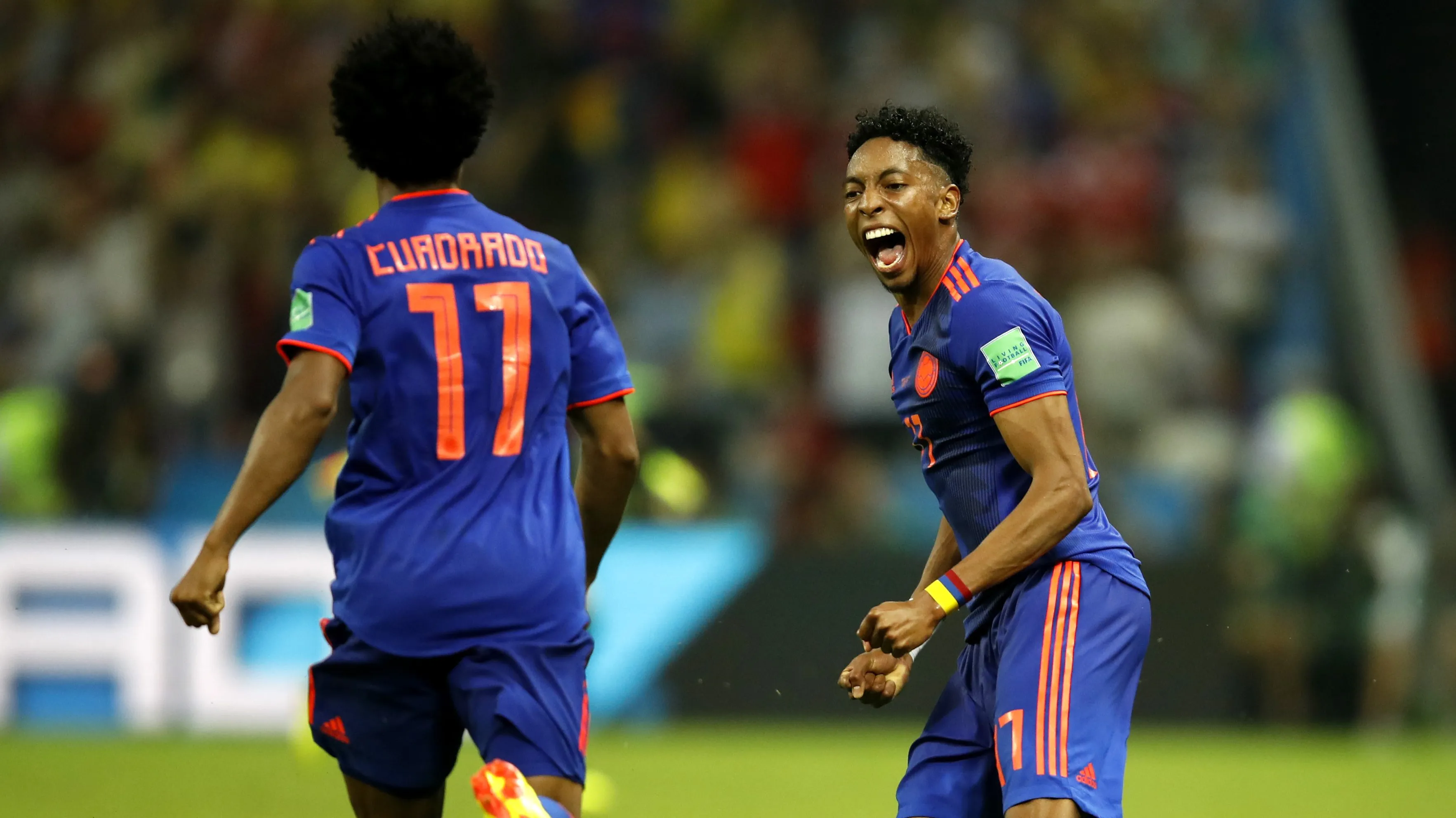 Mojica em campo pela seleção da Colômbia.  (Photo by Julian Finney/Getty Images)