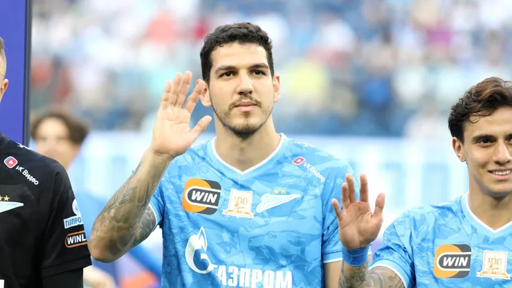 Nino (33), do Zenit, visto em ação durante o amistoso de futebol da Winline Super Session entre Zenit Saint Petersburg e Vojvodina, Novi Sad, Sérvia (Imagem: IMAGO / Russian Look)