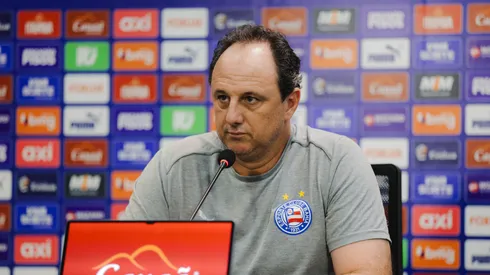Rogério Ceni, técnico do Bahia, em entrevista coletiva após a partida contra o Juazeirense (Imagem: Letícia Martins/EC Bahia)