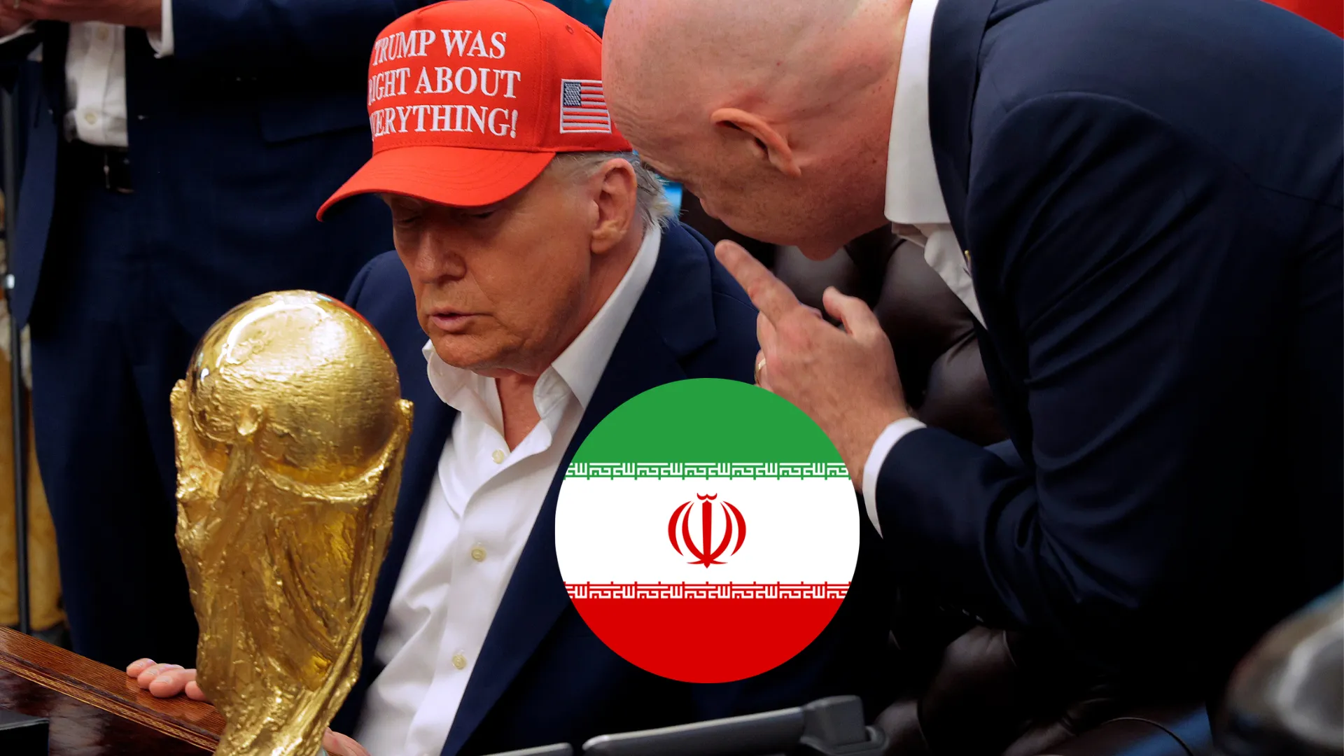 Presidente Trump e presidente da Fifa em evento da Copa do Mundo (Imagem: Chip Somodevilla/Getty Images)