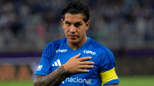 Lucas Romero durante confronto contra o América-MG no Campeonato Brasileiro de 2026.