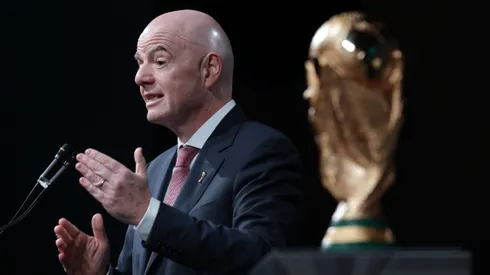 Gianni Infantino, presidente da Fifa. Foto: Alex Wong/Getty Images