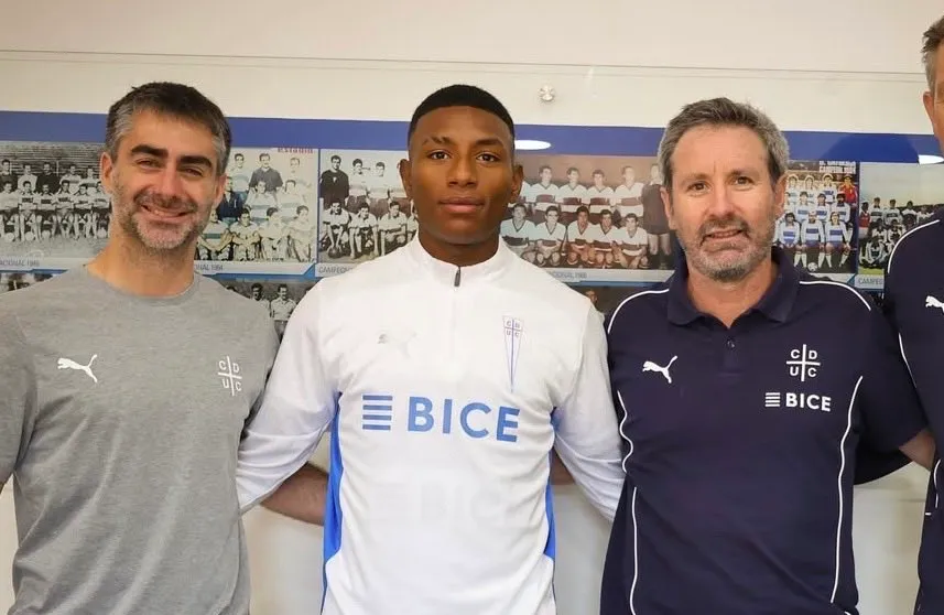 Nicolás Girón ao meio. Foto: Reprodução