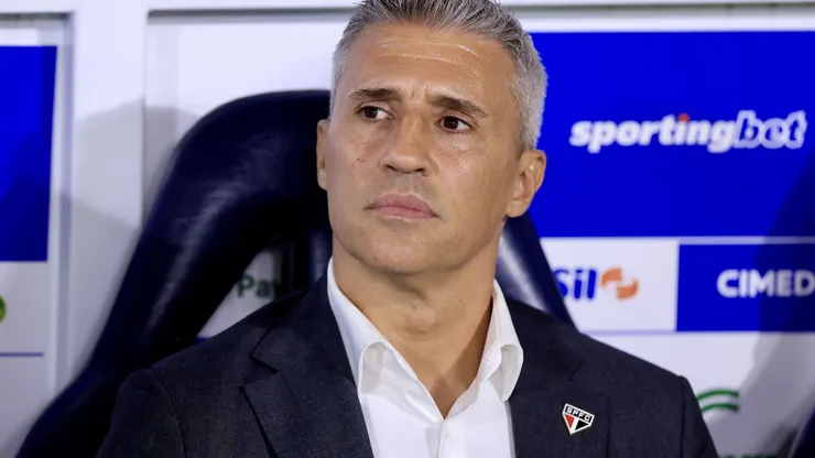 Crespo em Palmeiras x São Paulo pelo Paulistão 2026. Foto: Marcello Zambrana/AGIF