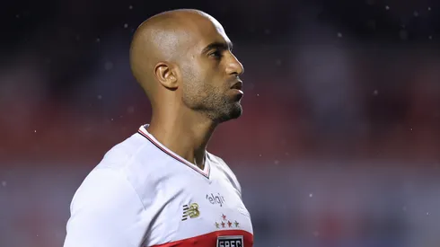 SP – SAO PAULO – 07/02/2026 – PAULISTA 2026, SAO PAULO X PRIMAVERA – Lucas Moura jogador do Sao Paulo durante partida contra o Primavera no estadio Morumbi pelo campeonato Paulista 2026. Foto: Marcello Zambrana/AGIF