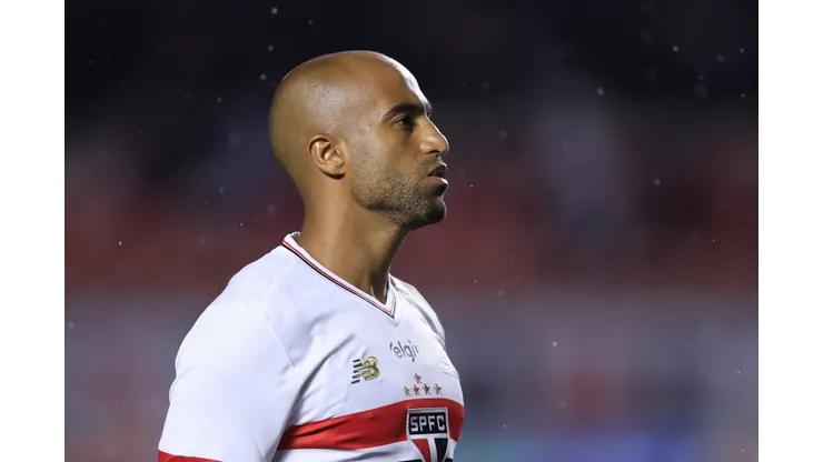 SP - SAO PAULO - 07/02/2026 - PAULISTA 2026, SAO PAULO X PRIMAVERA - Lucas Moura jogador do Sao Paulo durante partida contra o Primavera no estadio Morumbi pelo campeonato Paulista 2026. Foto: Marcello Zambrana/AGIF