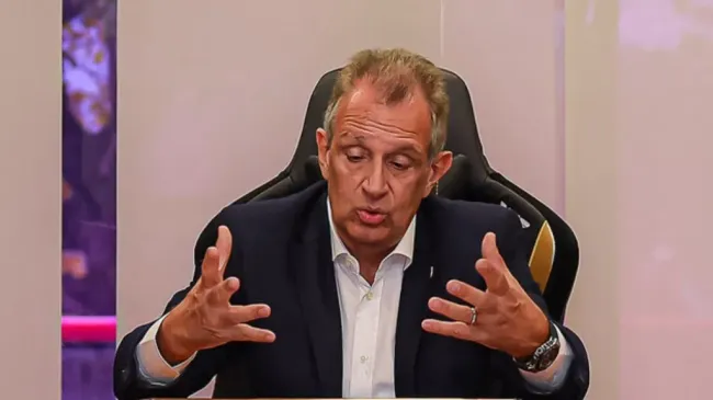 BAP, presidente do Flamengo. Foto: Paula Reis/Flamengo