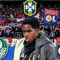 Ex-Palmeiras, Endrick recebe cobrança no Lyon