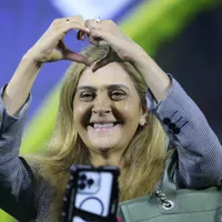 Leila comemora Palmeiras finalista e elogia própria gestão
