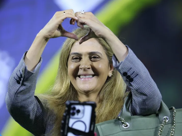 Leila comemora Palmeiras finalista e elogia própria gestão