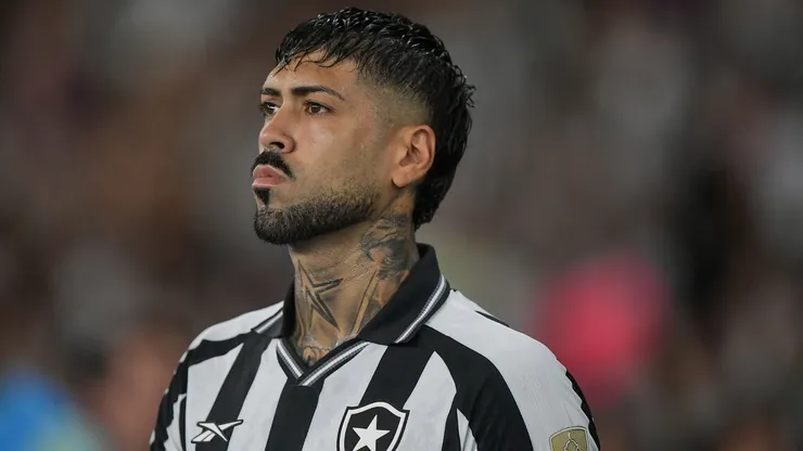 Barboza jogador do Botafogo durante partida contra o Nacional Potosí no estádio Engenhão pelo campeonato Copa Libertadores 2026. Foto: Thiago Ribeiro/AGIF