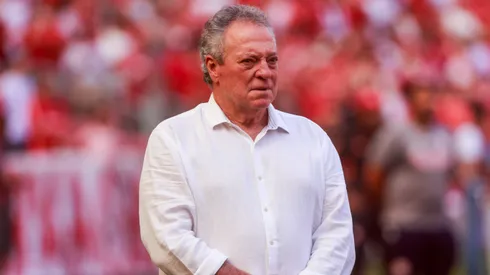 Abel Braga tecnico do Internacional durante partida contra o Bragantino no estadio Beira-Rio pelo campeonato Brasileiro A 2025. Foto: Luiz Erbes/AGIF