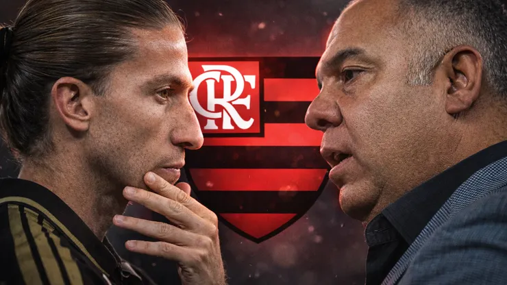 Marcos Braz afirmou que foi um prazer trabalhar com Filipe Luís. Foto: Thiago Ribeiro e Jorge Rodrigues /AGIF – Gerada por IA