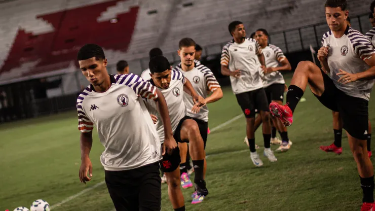 Vasco x São Paulo se enfrentaram pela sétima rodada do Brasileiro Sub20 no estádio de São Januário em 23 de Abril de 2025. Fotos: João Gabriel Alves/Vasco