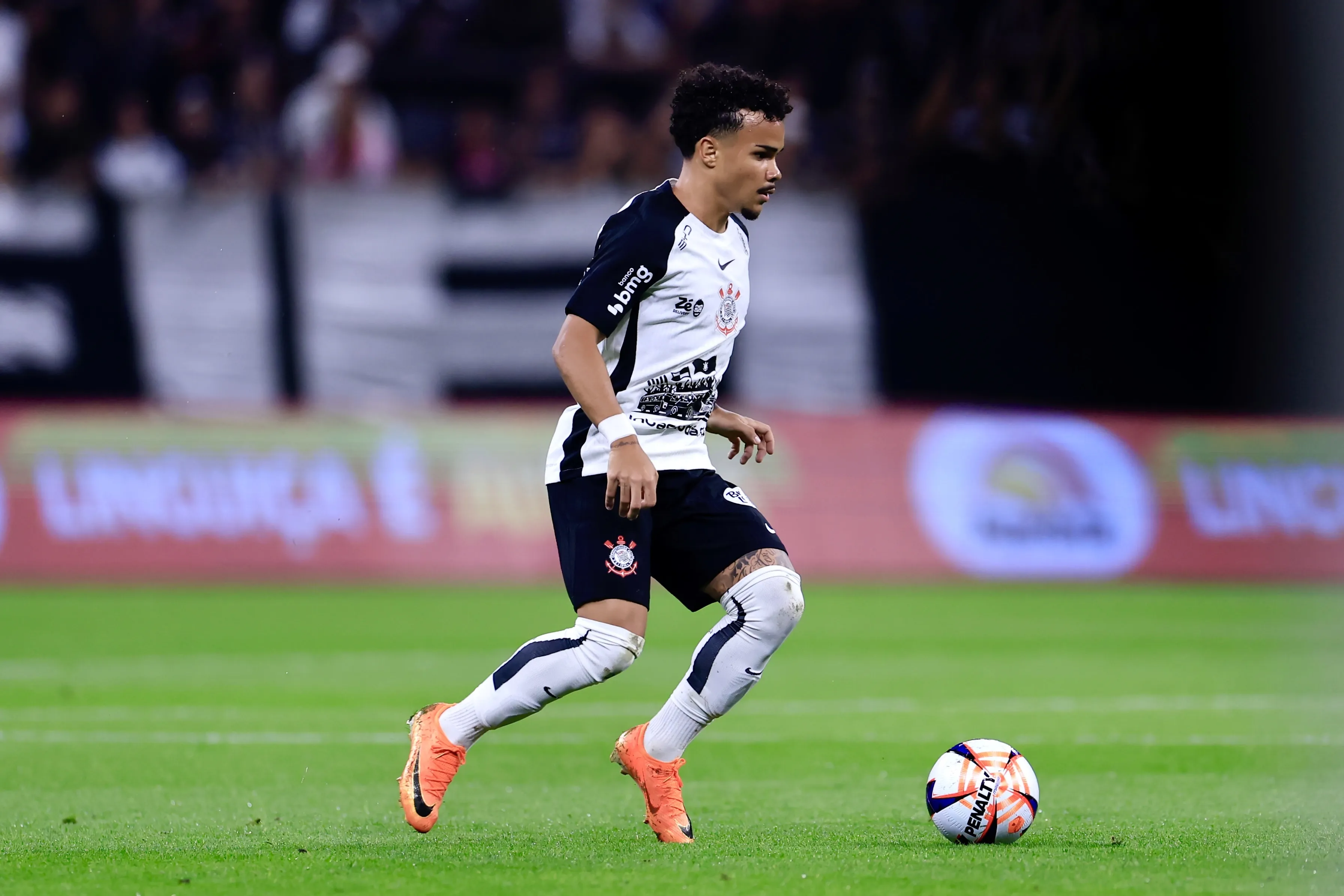 Kaio Cesar jogador do Corinthians durante partida contra o Capivariano no estadio Arena Corinthians pelo campeonato Paulista 2026. Foto: Marcello Zambrana/AGIF