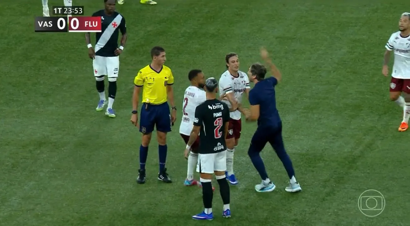 Zubeldía está liberado para a final do Carioca – Foto: Reprodução/Globo.