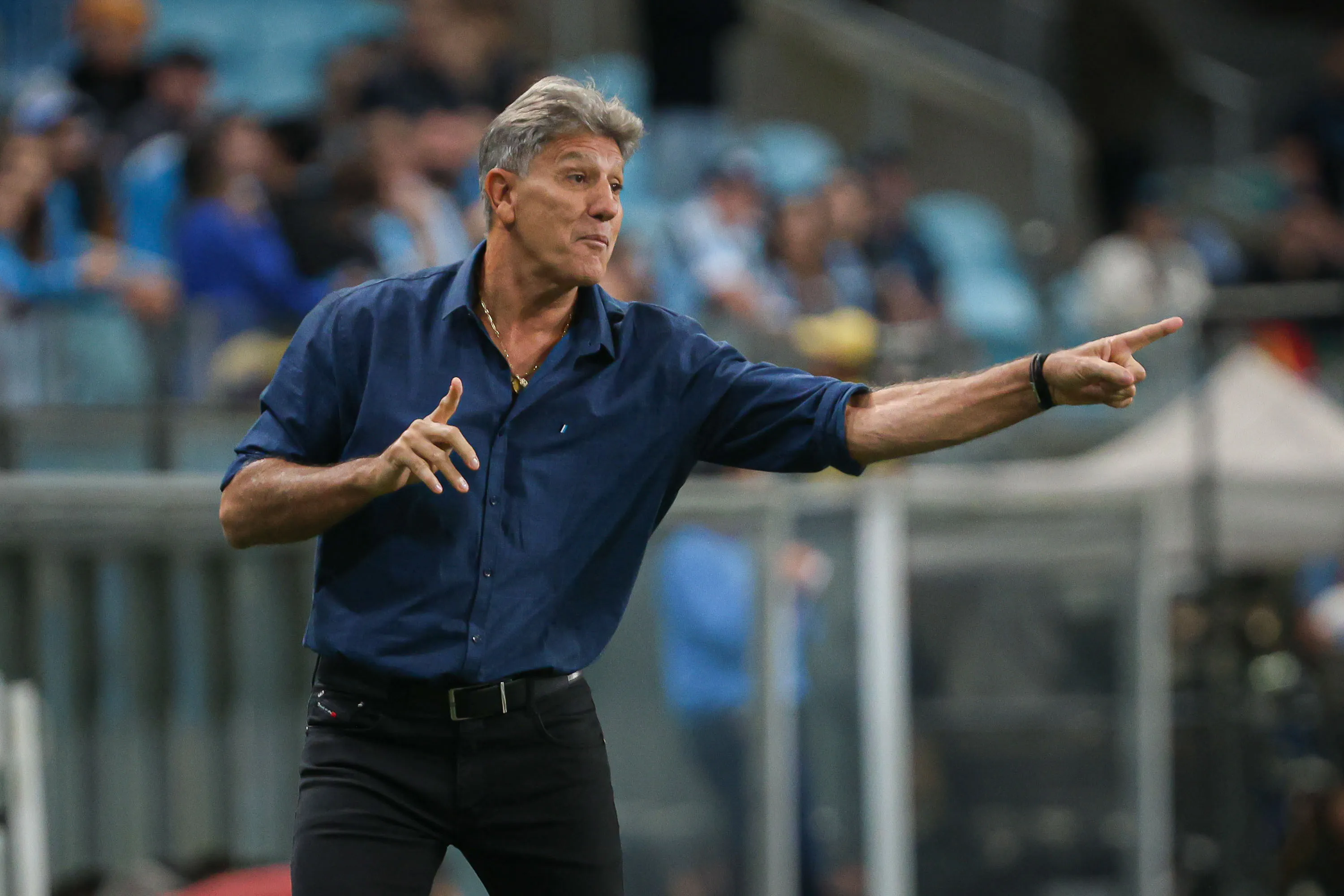 Renato Gaúcho comandando o Grêmio em 2024 – Foto: Maxi Franzoi/AGIF