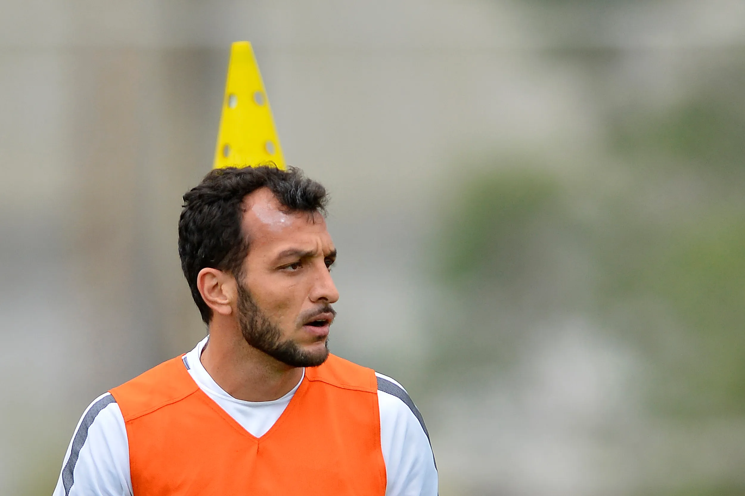 SAO PAULO – SP – 27/10/2015 – TREINO DO CORINTHIANS – Edu Dracena durante treino do Corinthians no CT Joaquim Grava. Foto: Mauro Horita/AGIF