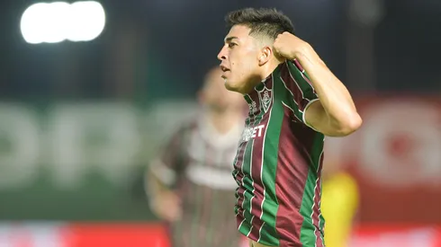 Lezcano em ação pelo Fluminense