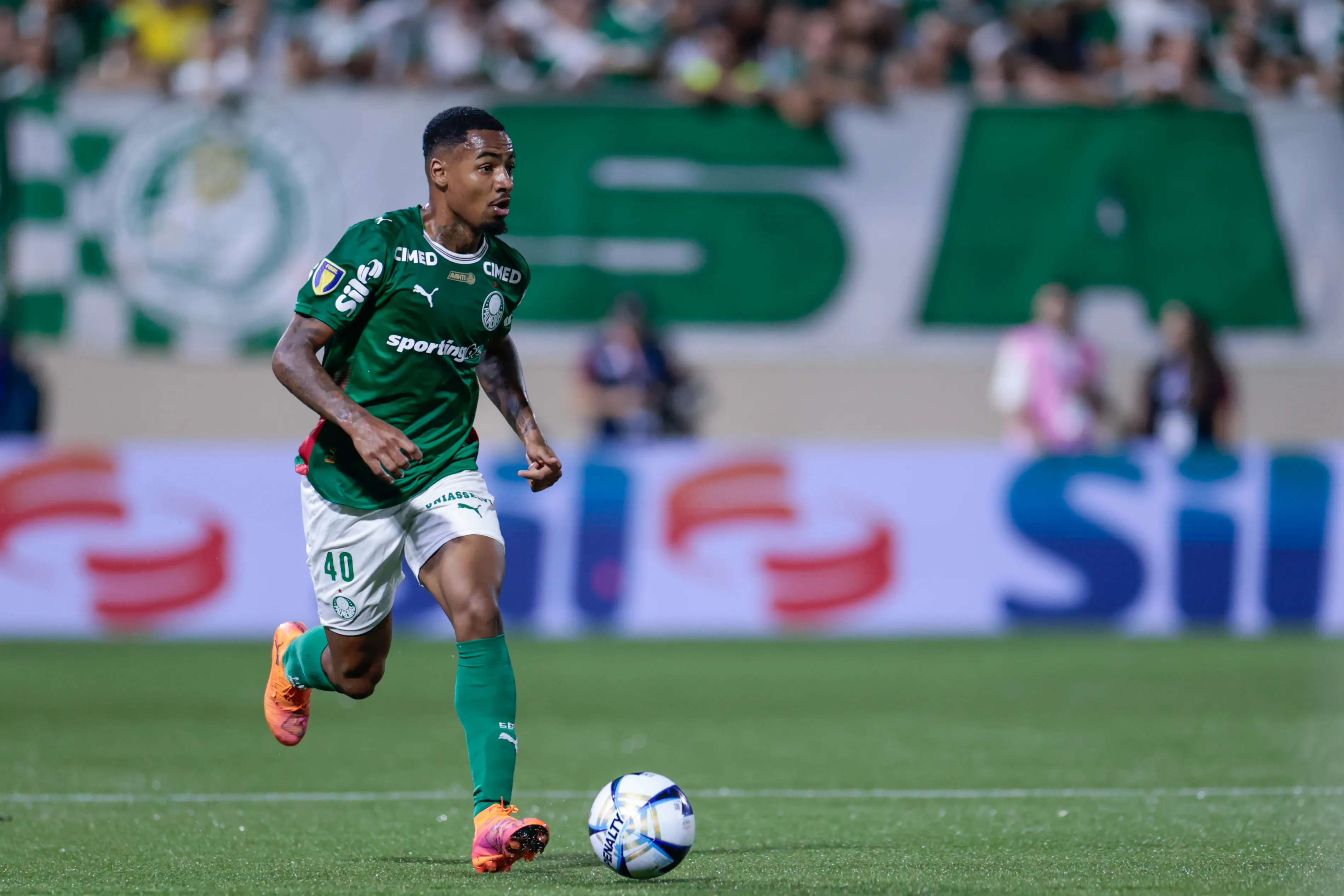 SP – BARUERI – 04/03/2026 – PAULISTA 2026, PALMEIRAS X NOVORIZONTINO – Allan jogador do Palmeiras durante partida contra o Novorizontino no estadio Arena Barueri pelo campeonato Paulista 2026. Foto: Marcello Zambrana/AGIF