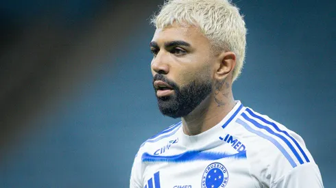 Gabigol atuando no Cruzeiro em 2025
