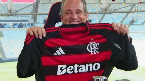 Bap, presidente do Flamengo. Foto: Divulgação/Flamengo