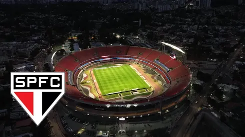 Vista Aérea do estádio Morumbis em São paulo (SP), antes da partida entre São Paulo e Atlético pelo campeonato Brasileiro A 2025. Foto: Marlon Costa/AGIF