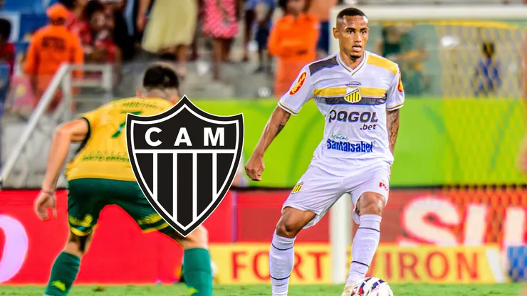 Alejandro Martínez jogador do Cuiabá disputa lance com Patrick jogador do Novorizontino durante partida no estádio Arena Pantanal pelo campeonato Brasileiro B 2025. Foto: Francisco Alves/AGIF
