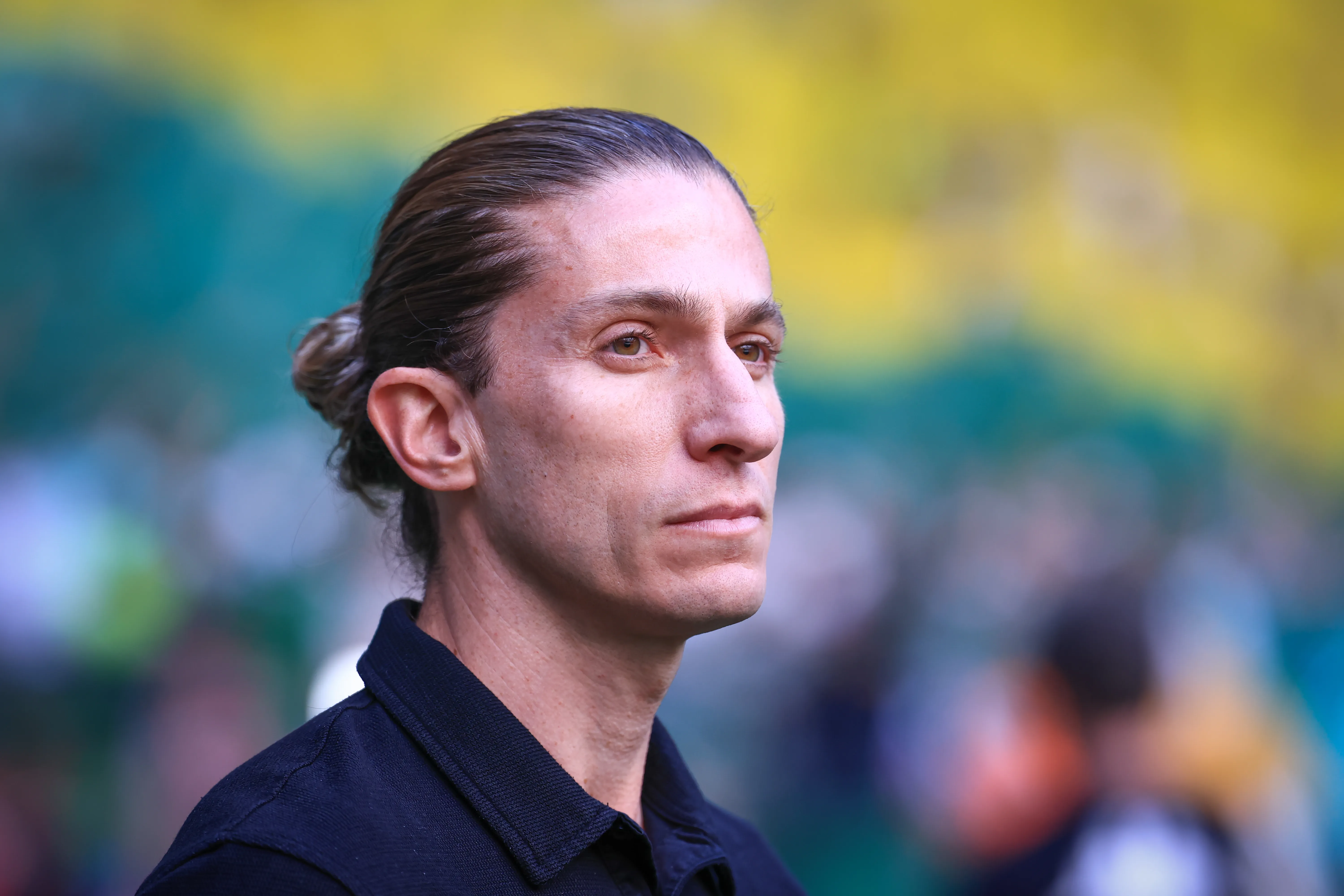 SP – SAO PAULO – 25/05/2025 – BRASILEIRO A 2025, PALMEIRAS X FLAMENGO – Filipe Luis tecnico do Flamengo durante partida contra o Palmeiras no estadio Arena Allianz Parque pelo campeonato Brasileiro A 2025. Foto: Marcello Zambrana/AGIF