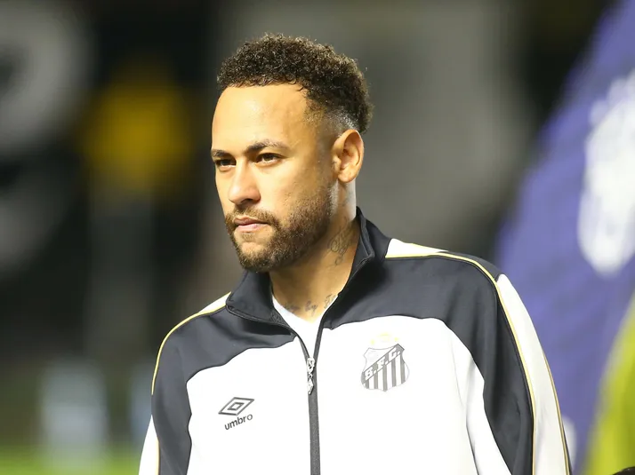 Neymar ficar de fora do segundo treino seguido no Santos