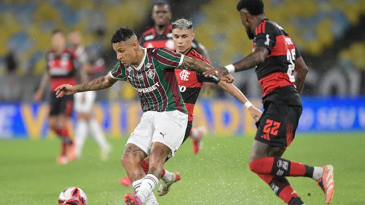 Fluminense x Flamengo. Foto: Thiago Ribeiro/AGIF