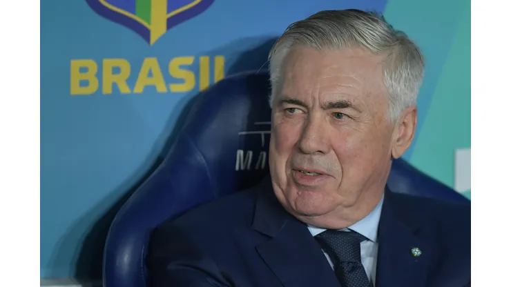 Carlo Ancelotti, técnico da Seleção Brasileira