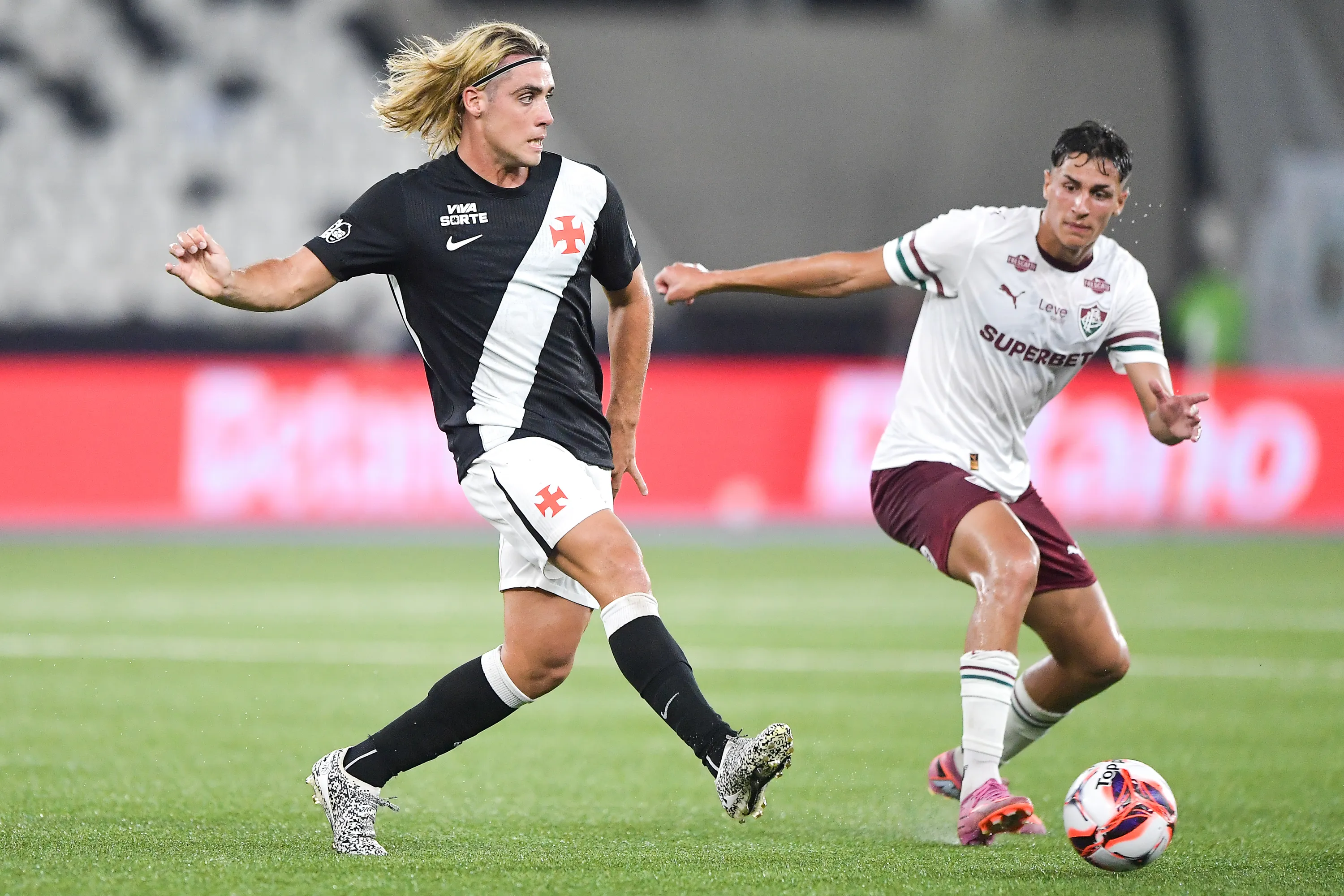 Spinelli, jogador do Vasco, durante partida contra o Fluminense -. Foto: Thiago Ribeiro/AGIF