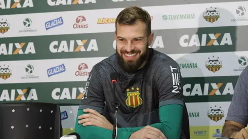 Gustavo Busatto, ex-Grêmio. Foto: Lucas Almeida / L17 Comunicação
