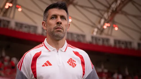 Paulo Pezzolano, técnico do Inter. Foto: Maxi Franzoi/AGIF
