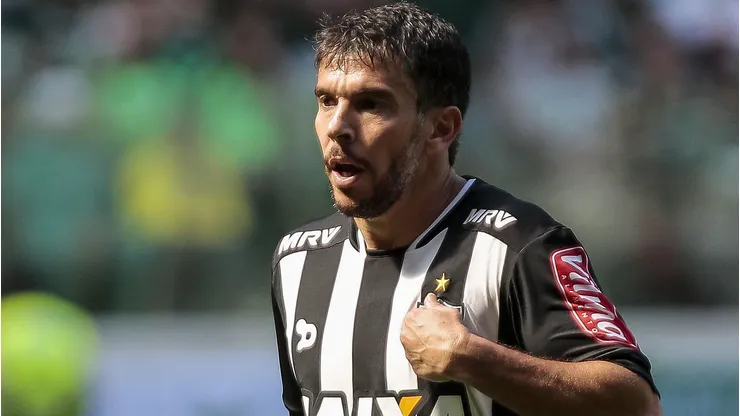 Leandro Donizete do Atletico durante partida do Campeonato Brasileiro na Arena Allianz Parque. Foto: Ale Cabral/AGIF