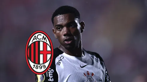 André jogador do Corinthians durante partida contra o Portuguesa Paulista no estádio Canindé pelo campeonato Paulista 2026. Foto: Marcello Zambrana/AGIF