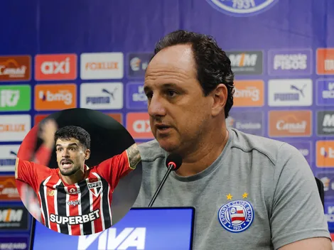 Rogério Ceni, do Bahia, volta a lamentar saída de Cauly para o São Paulo