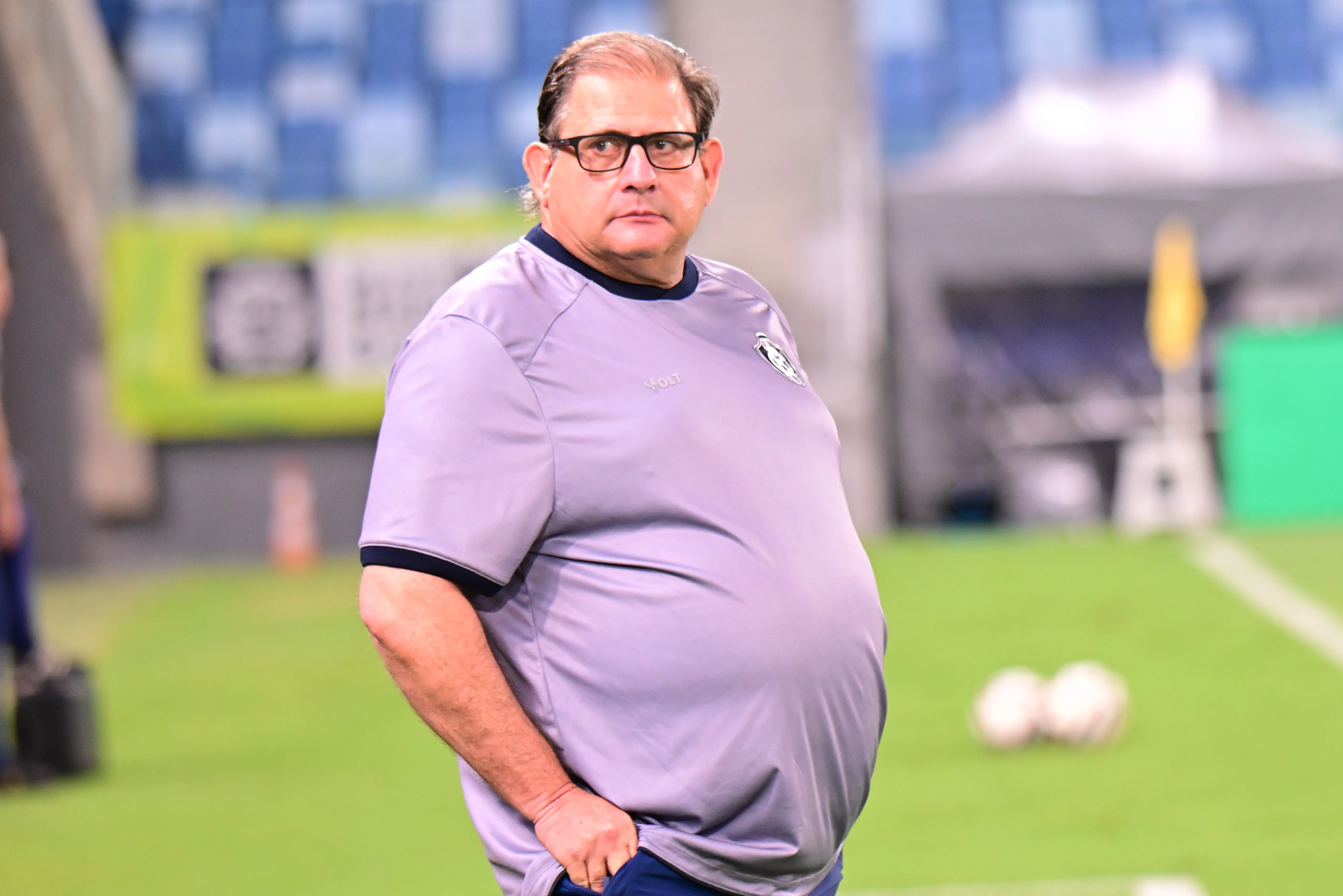 Guto Ferreira tecnico do Remo durante partida contra o Cuiaba no estadio Arena Pantanal pelo campeonato Brasileiro B 2025. Foto: Francisco Alves/AGIF