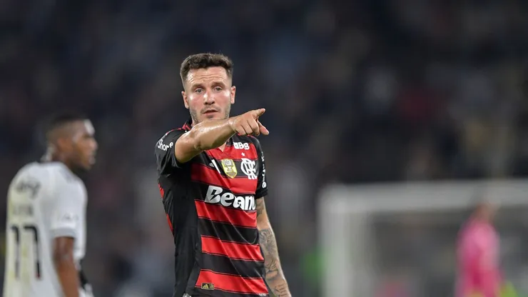 Saúl não disputará a decisão do Carioca pelo Flamengo. Foto: Thiago Ribeiro/AGIF