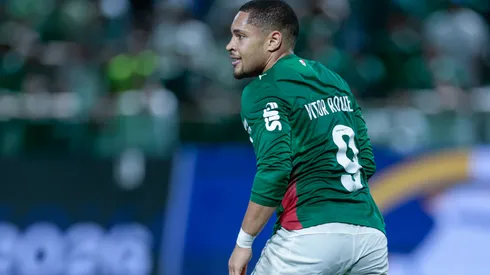 Vitor Roque jogador do Palmeiras durante partida contra o Fluminense no estadio Arena Barueri pelo campeonato Brasileiro A 2026. Foto: Marcello Zambrana/AGIF