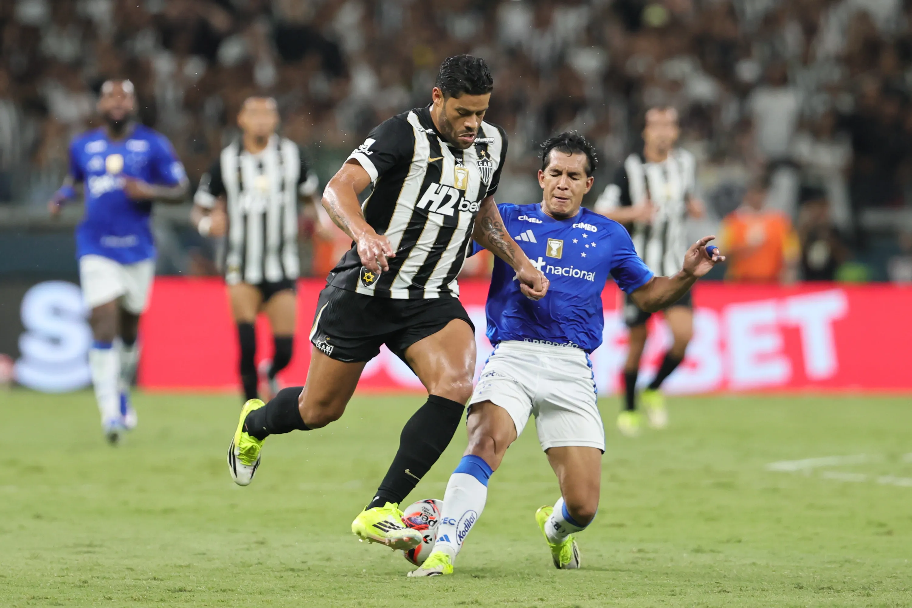 Hulk jogador do Atletico durante partida contra o Cruzeiro no estadio Mineirao pelo campeonato Mineiro 2026. Foto: Gilson Lobo/AGIF
