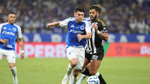 Hulk jogador do Atletico-MG durante partida contra o Cruzeiro no estadio Mineirao pelo campeonato Copa Do Brasil 2025. 
