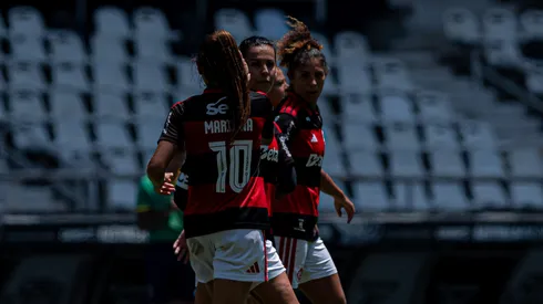 Flamengo está invicto no Brasileirão Feminino – Foto: Paula Reis/Flamengo