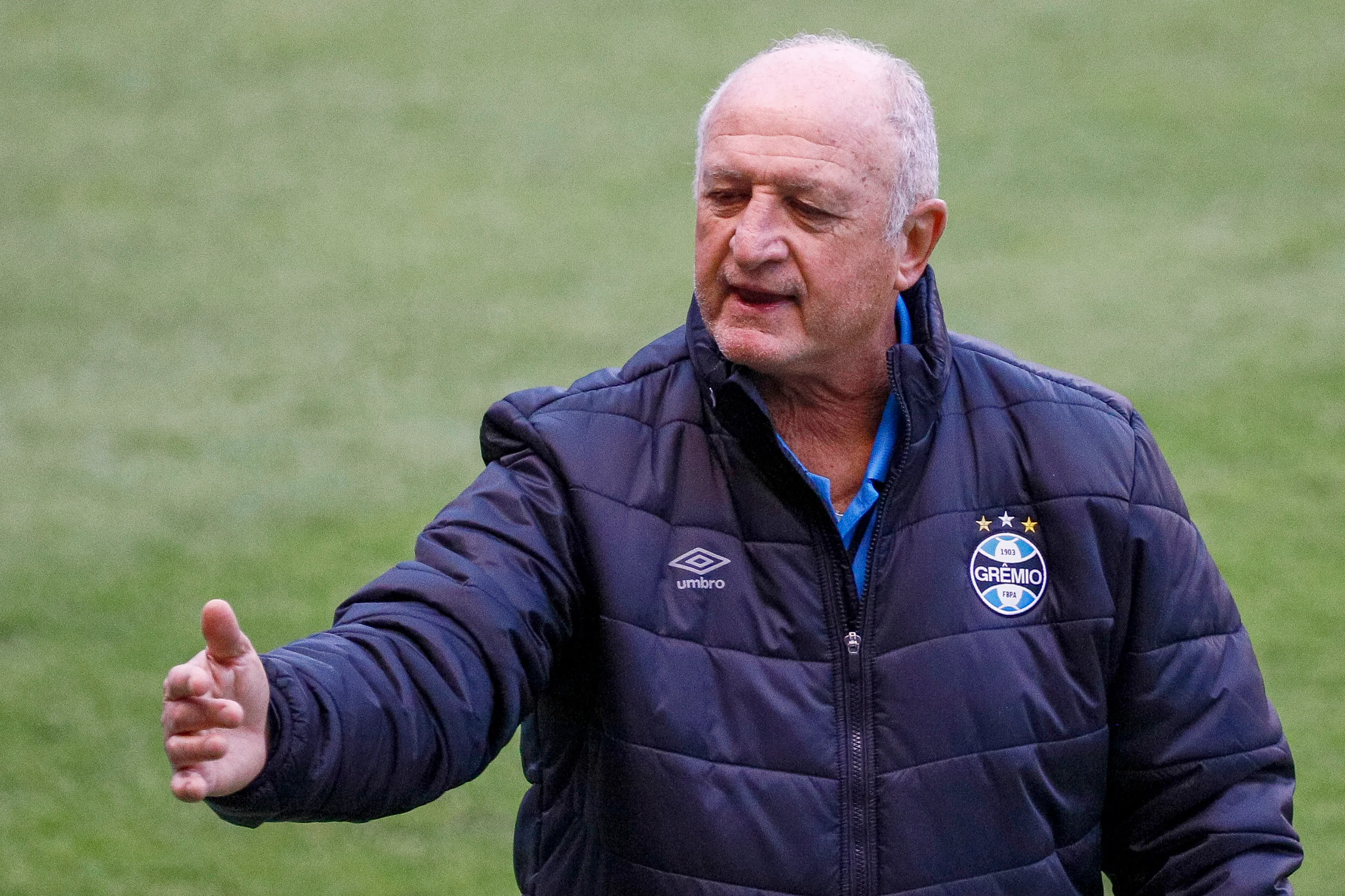 SP – Quito – 13/07/2021 – COPA SUL-AMERICANA 2021, LDU X GREMIO – Felipao tecnico do Gremio durante partida contra o LDU no estadio Casa Blanca pelo campeonato Copa Libertadores 2021. Foto: API/AGIF