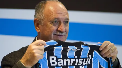 Apresentaçao de Luiz Felipe Scolari novo tecnico do Gremio na Arena do Gremio. 
